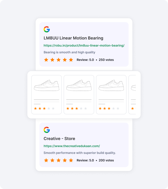 Let your stars show up on Google