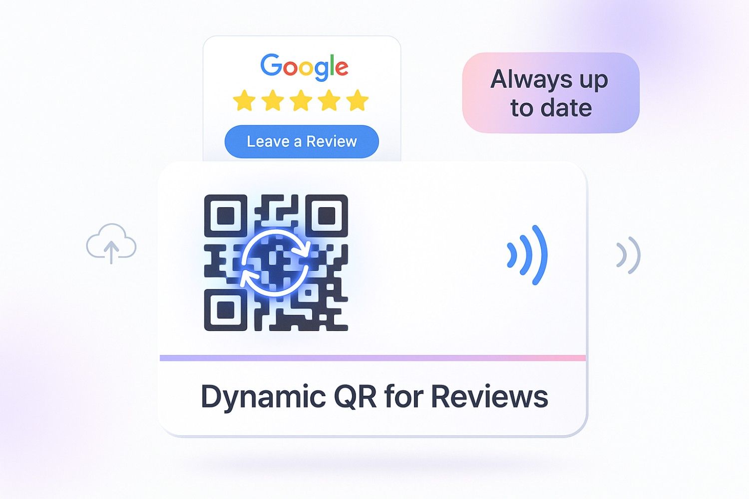 Use dynamic QR codes