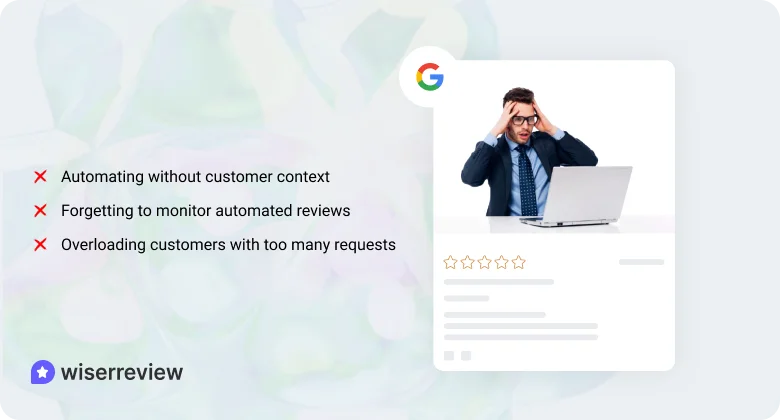 Avoiding common mistakes in automating Google reviews