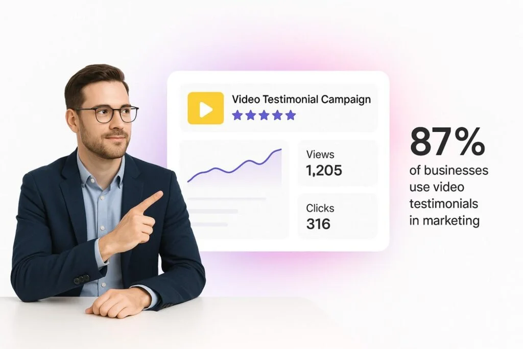 Video testimonials in marketing strategy