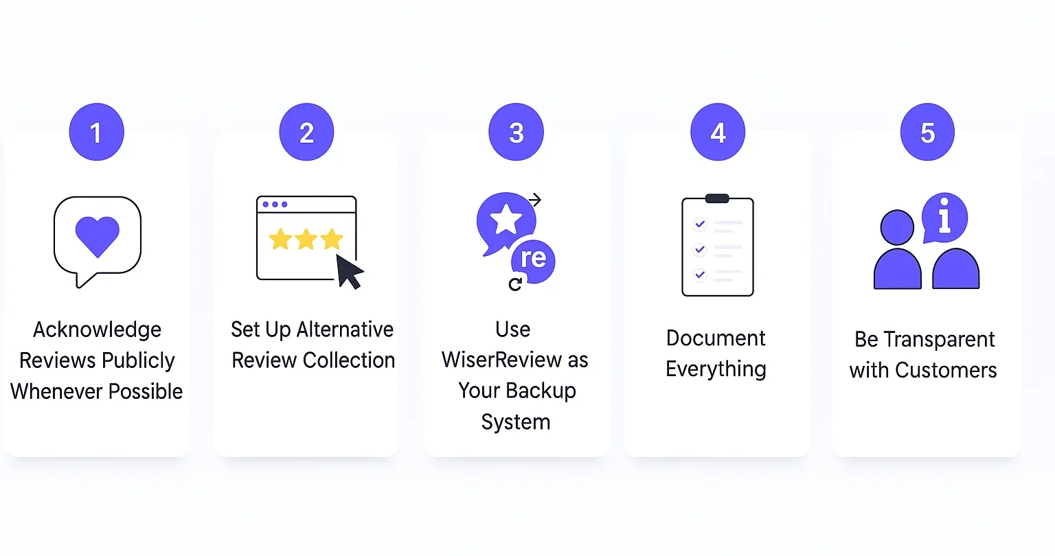 What to do while the issue is unresolved