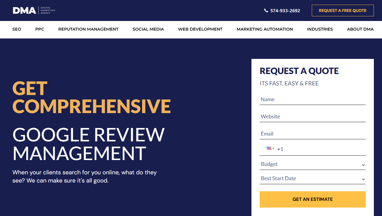 DMA – Google Review Management