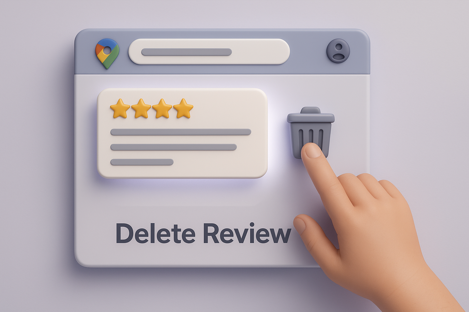 How to delete a Google Maps Review 