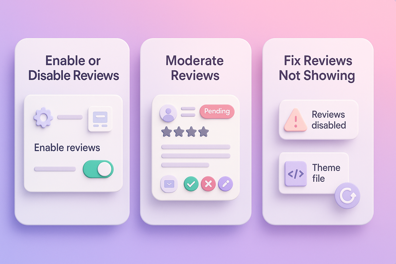  Set Up and Manage Reviews in BigCommerce 
