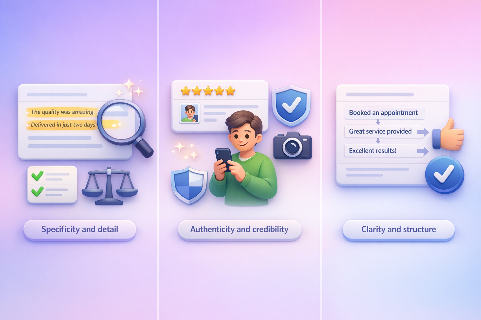 a great satisfied customer review