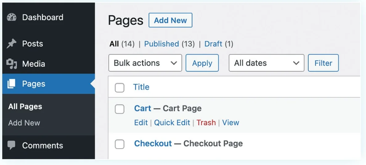 Content and Marketing Options