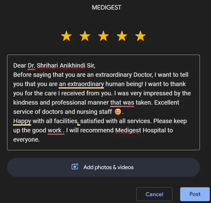 Make Your Edits and Post