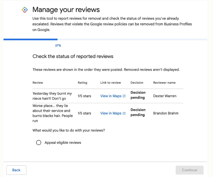 After reporting — what to expect