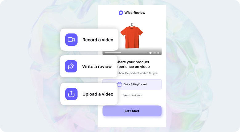 collect product reviews