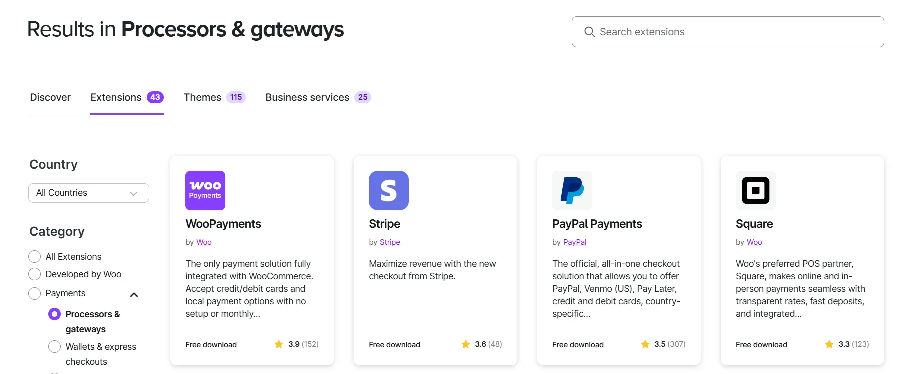Payment Gateways