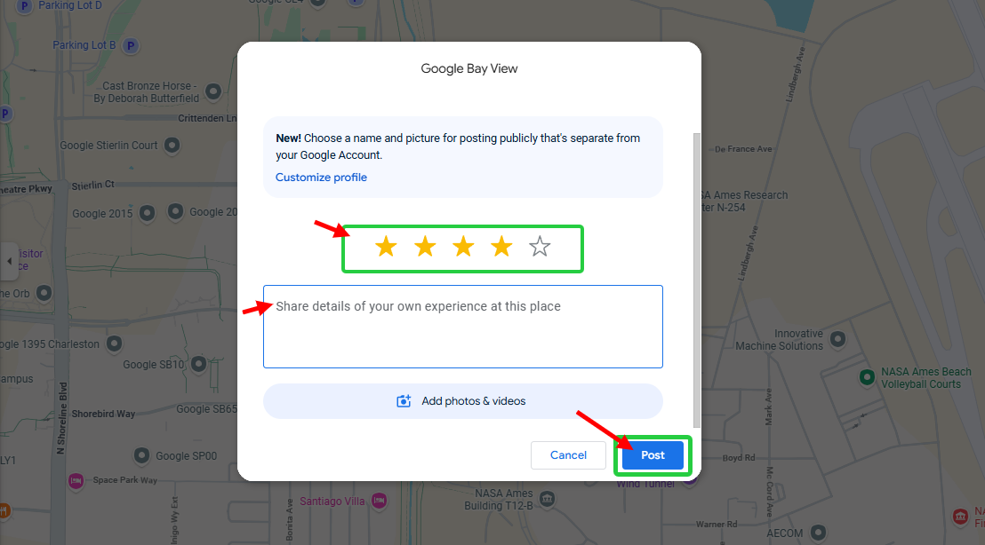 How to add a Google Maps Review 