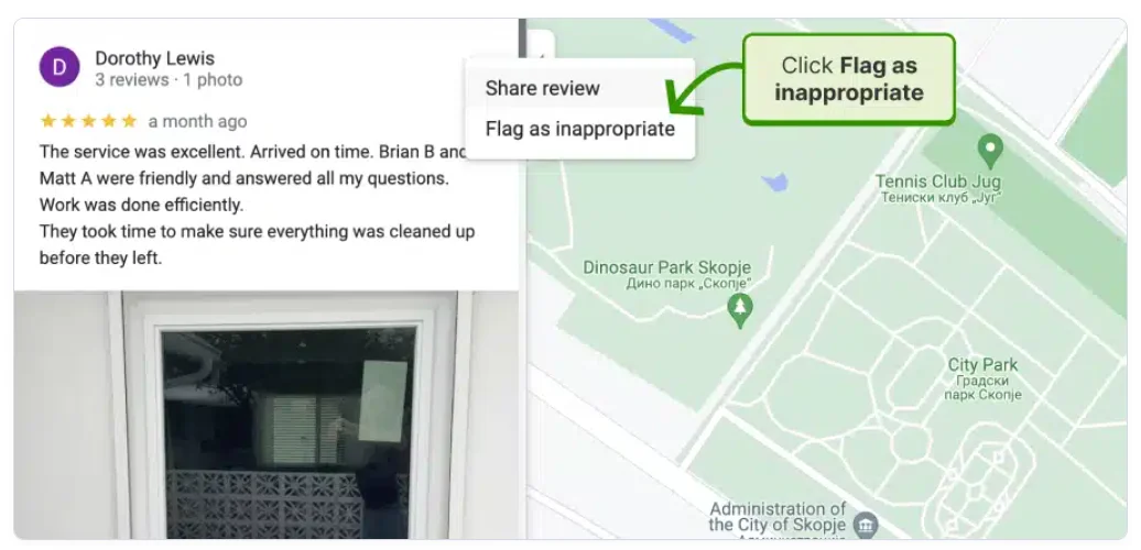 Step-by-step for flagging
