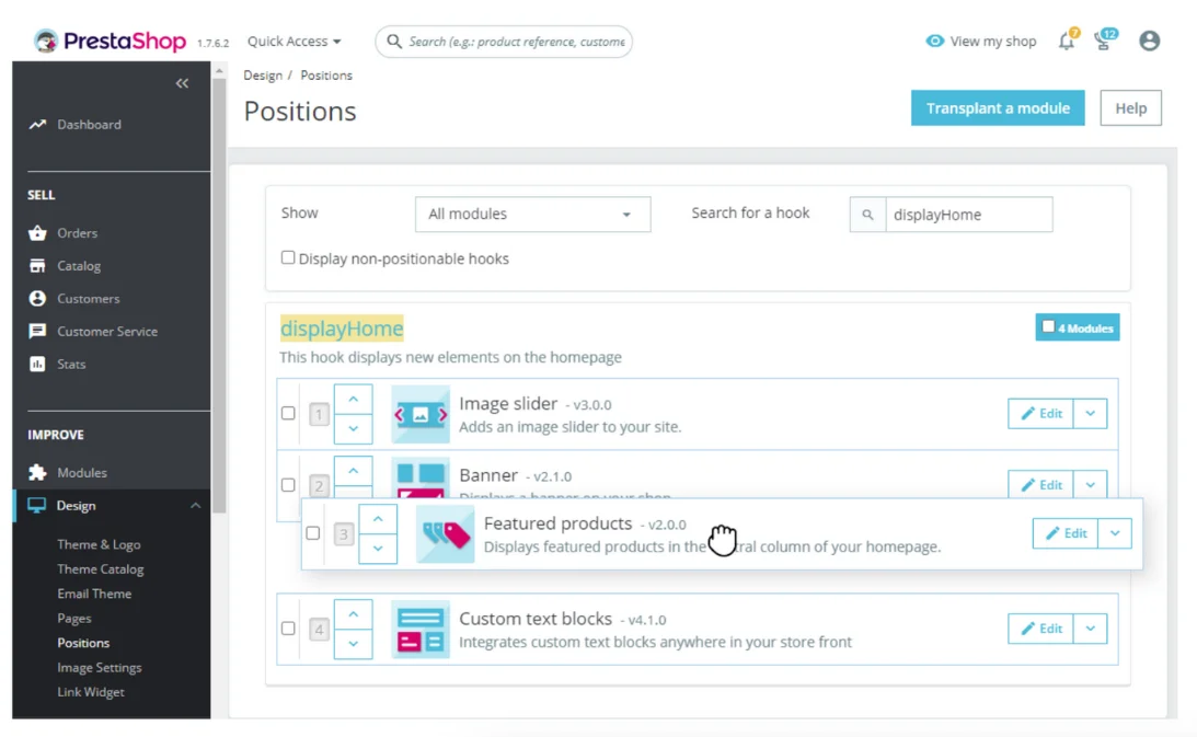 PrestaShop Design Flexibility