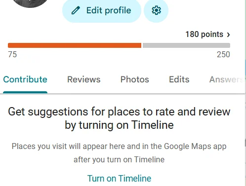 Click on the "Reviews" Tab