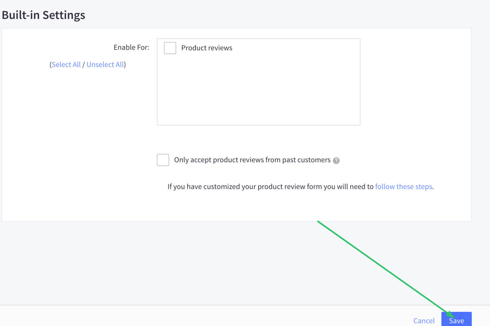 How to Turn Off Product Reviews in BigCommerce 