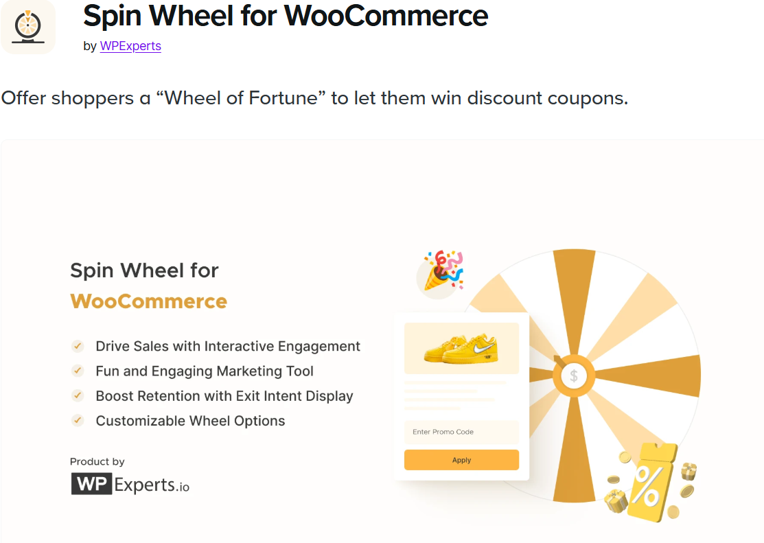 Spin Wheel for WooCommerce 