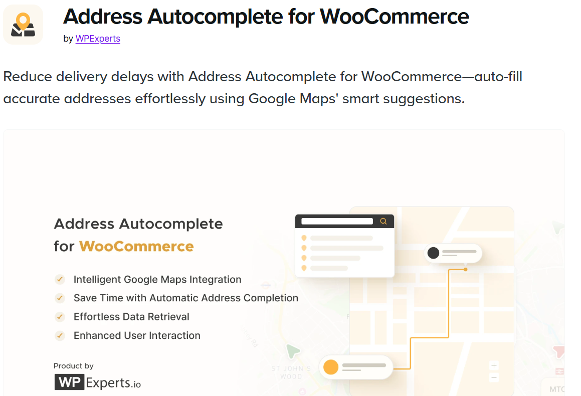 Address Autocomplete for WooCommerce 