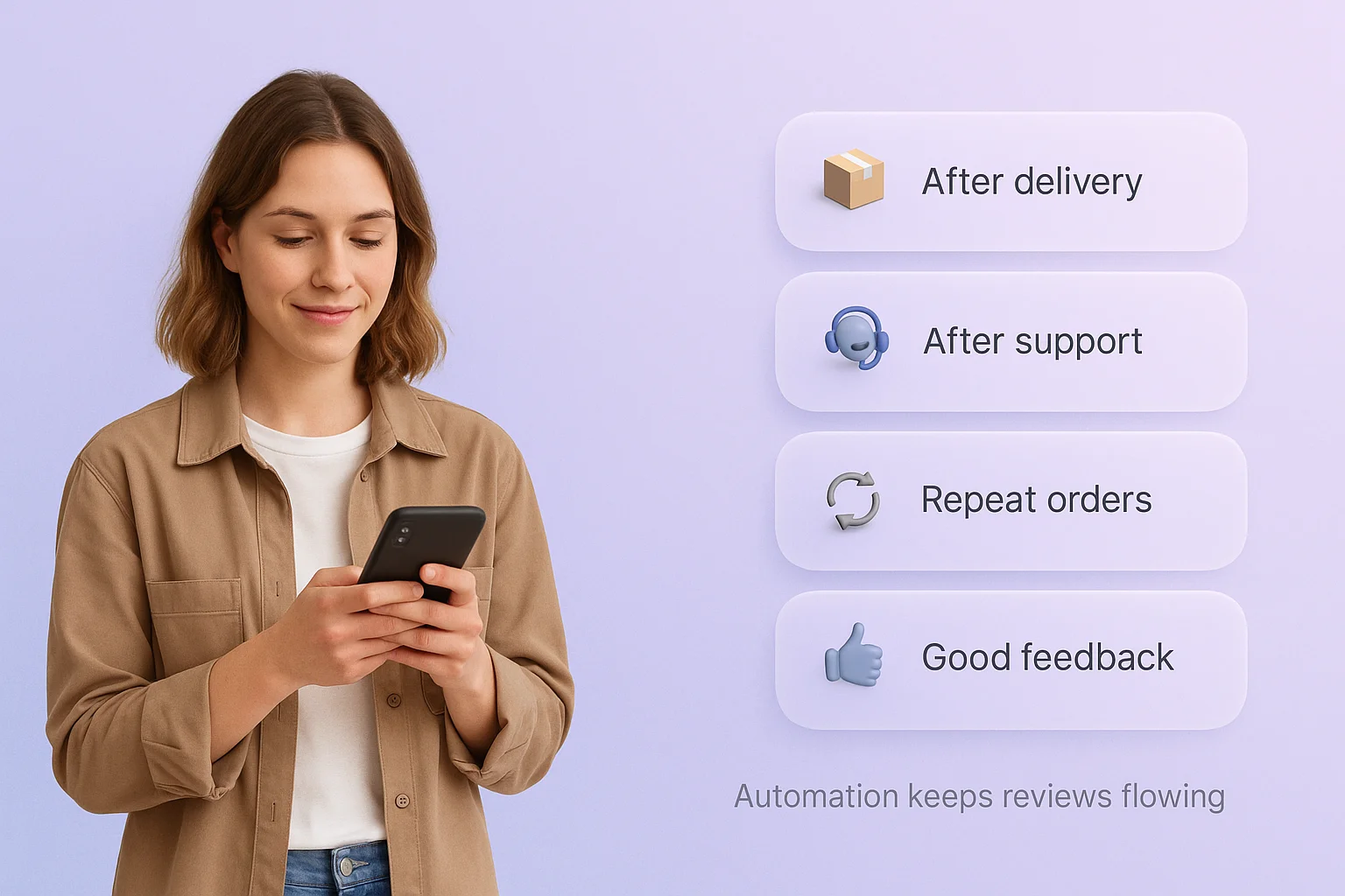 Core strategy: Build a review collection system