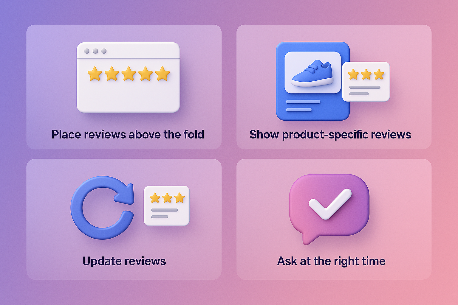 Tips to use embedded reviews better 