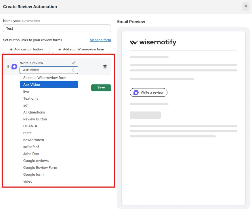 Google Review Collection