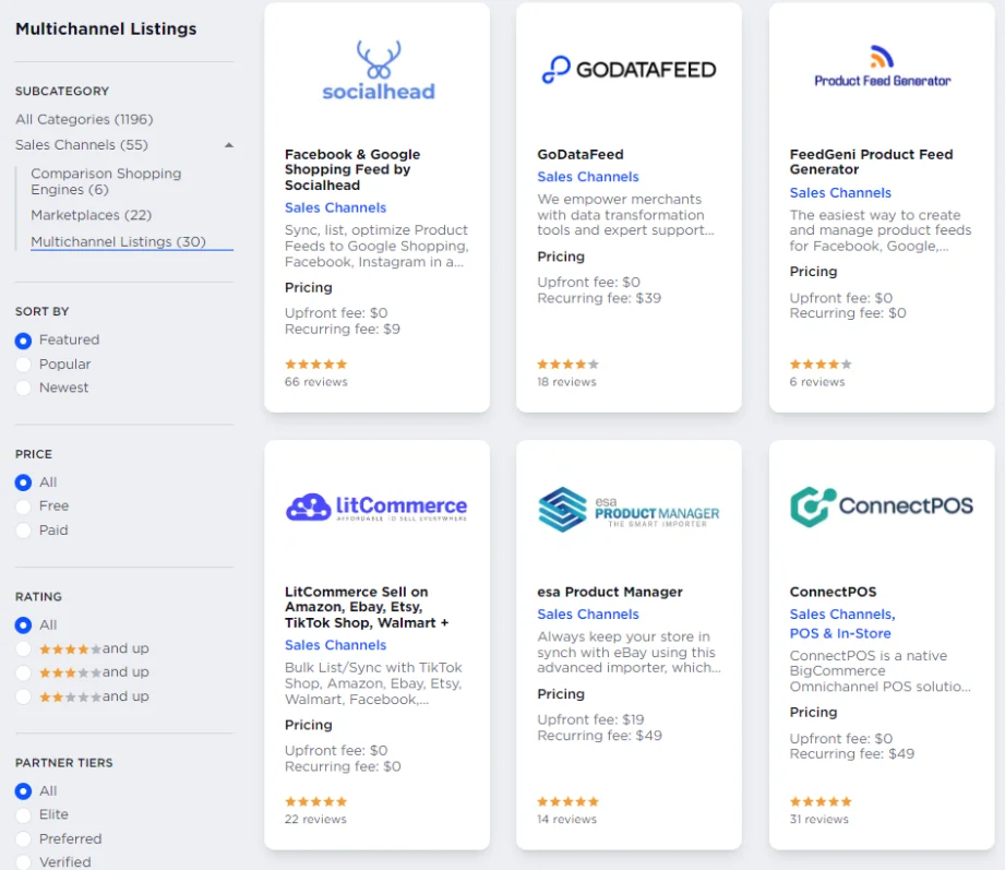 Marketing, SEO & Multichannel Selling