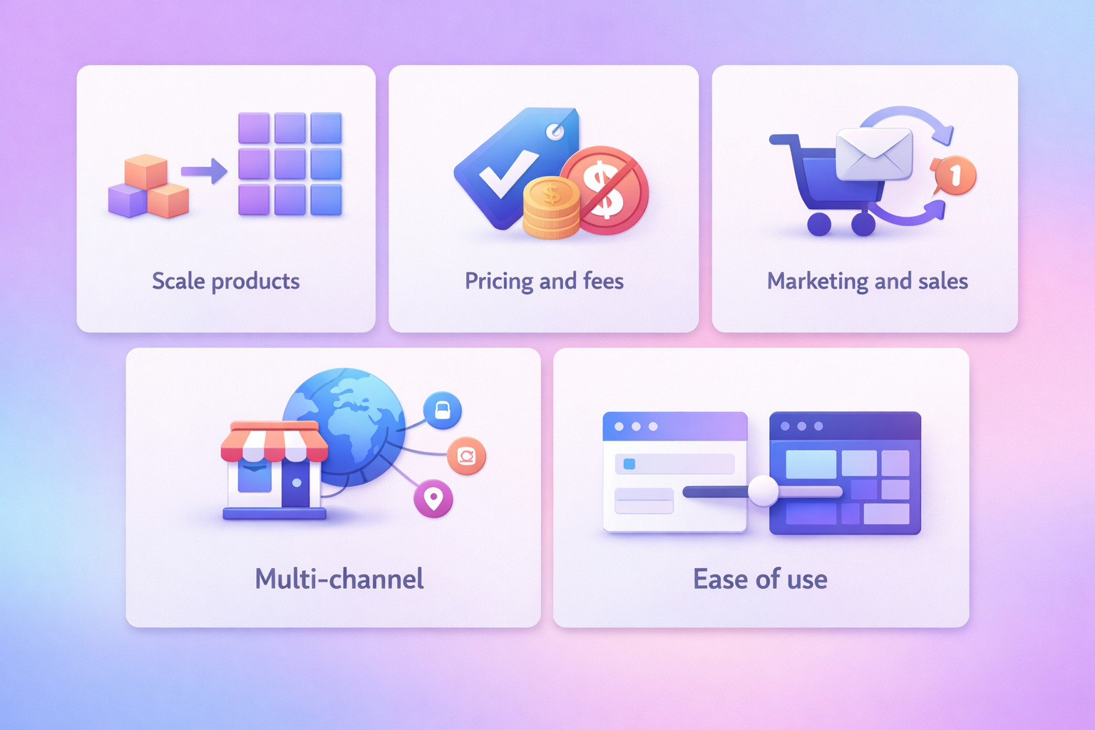 what to look for BigCartel alternative 