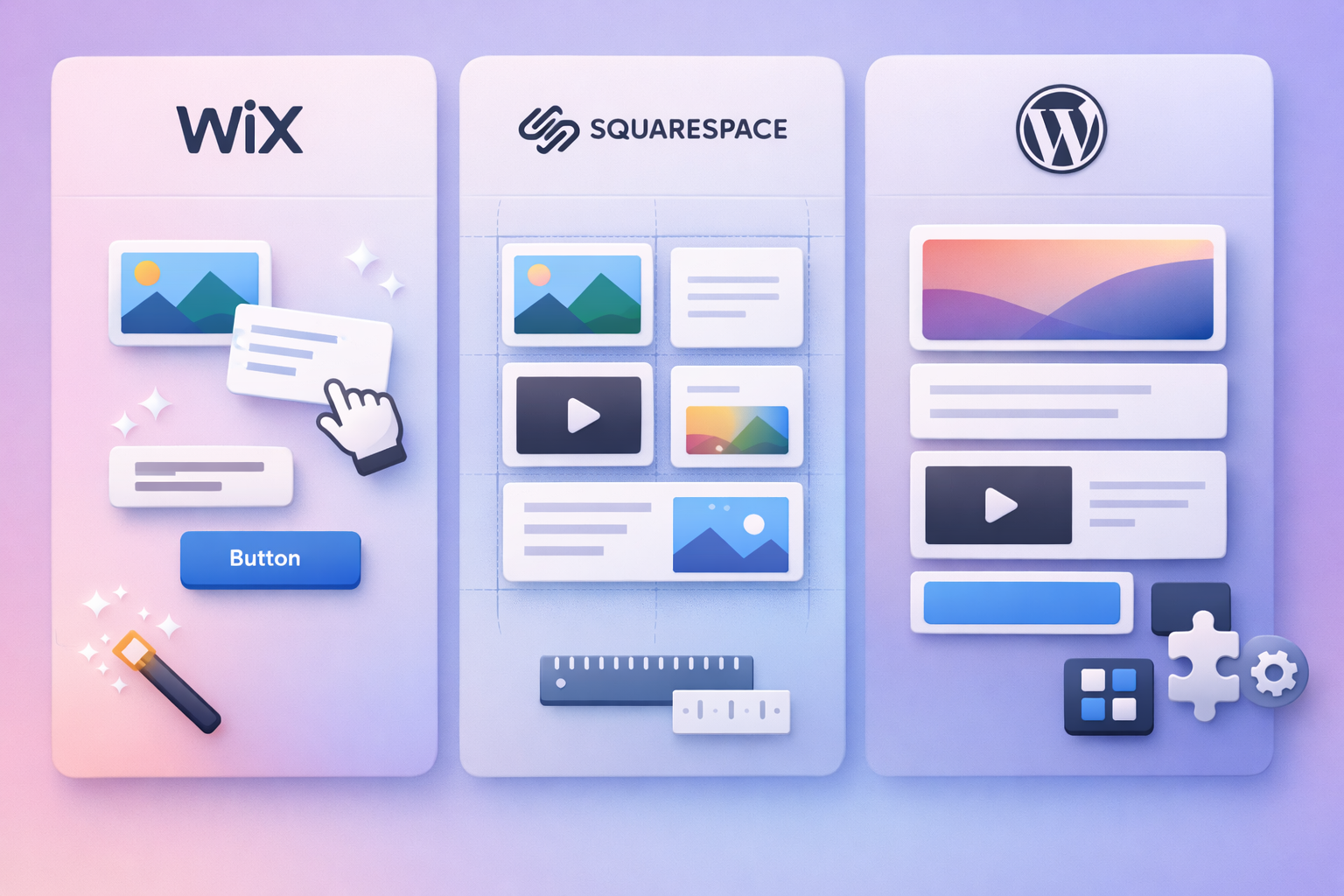 squarespace vs wix vs wordpress