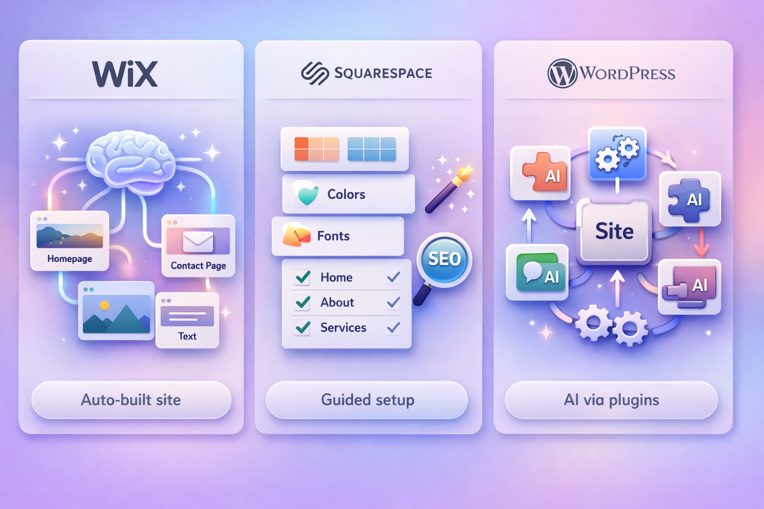 squarespace vs wix vs wordpress