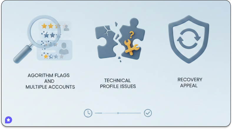 Disappearing Google reviews