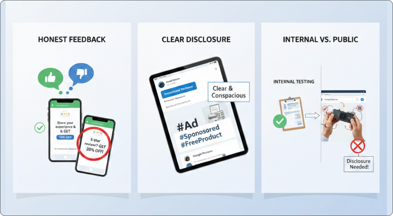 When incentivized reviews might be acceptable